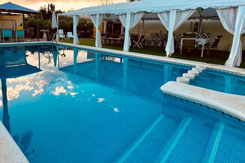 Casa Rural A 4Km De Murcia Con Piscina Y Spa Caliente Luaran gambar