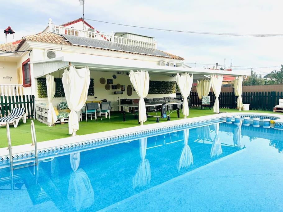 Casa Rural A 4Km De Murcia Con Piscina Y Spa Caliente Luaran gambar